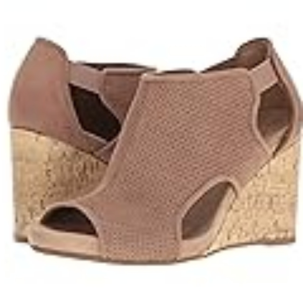 Lifestride Flex Women's Taupe Wedge Sandal